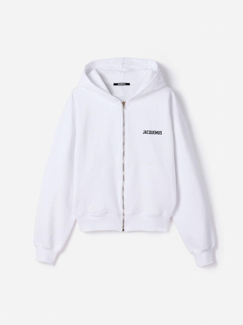 JACQUEMUS The Ibiza address zipped hoodie outlook