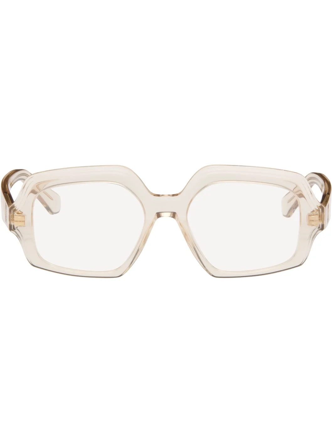 Beige Anagram Glasses - 1