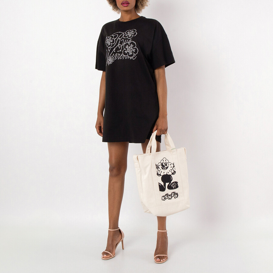 Kenzo Constellation Embroidered T-Shirt Dress - 3