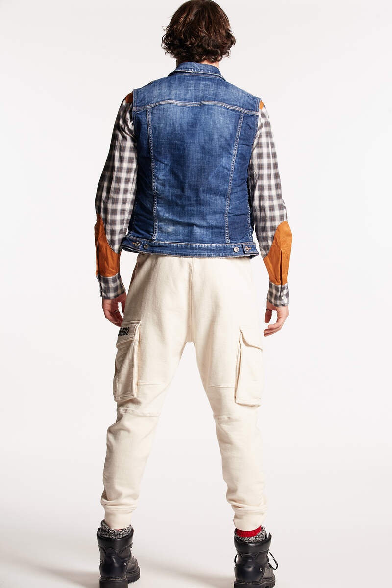 D2 DYED CIPRO CARGO PANTS - 2