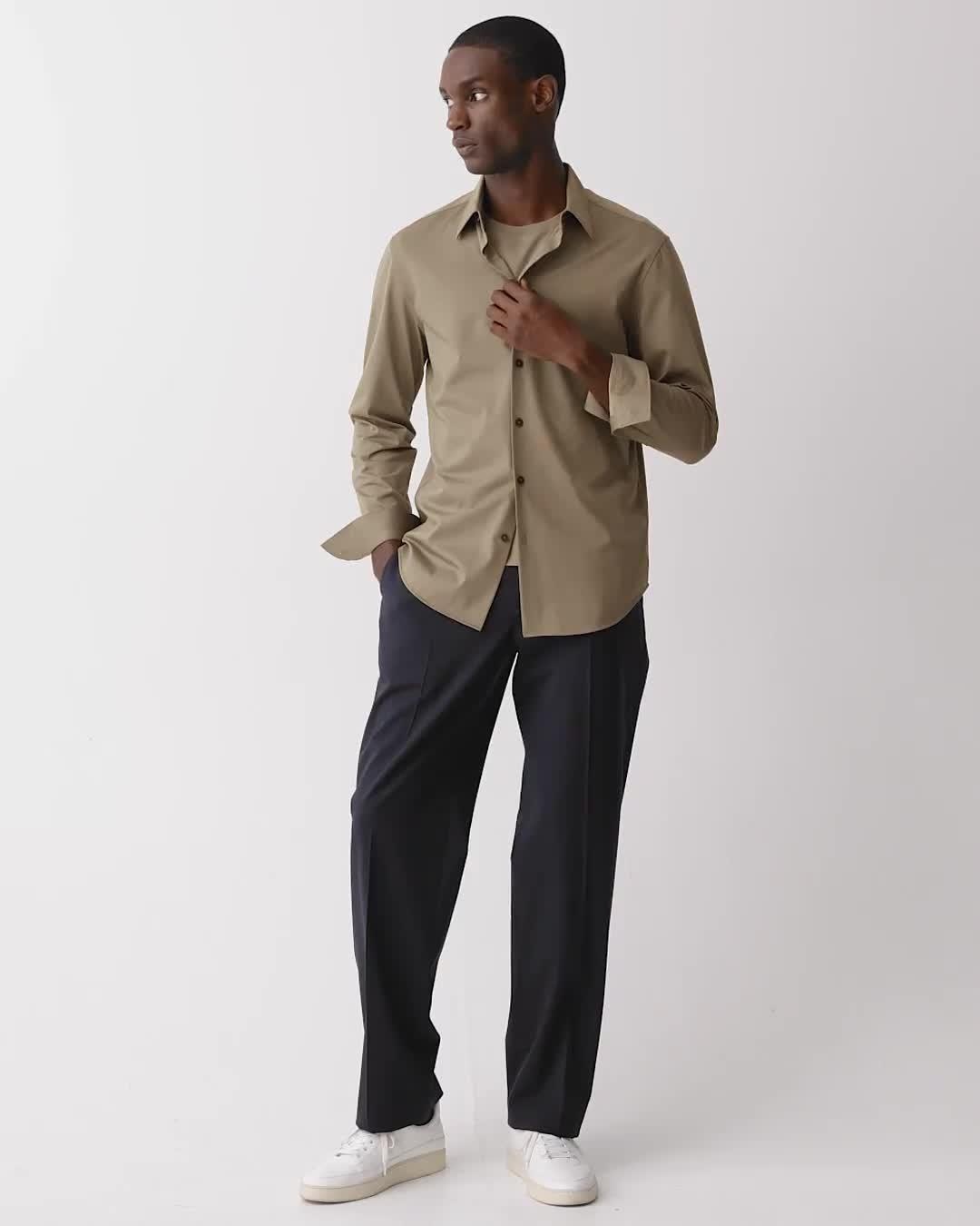 Sylvain Shirt in Structure Knit - 7
