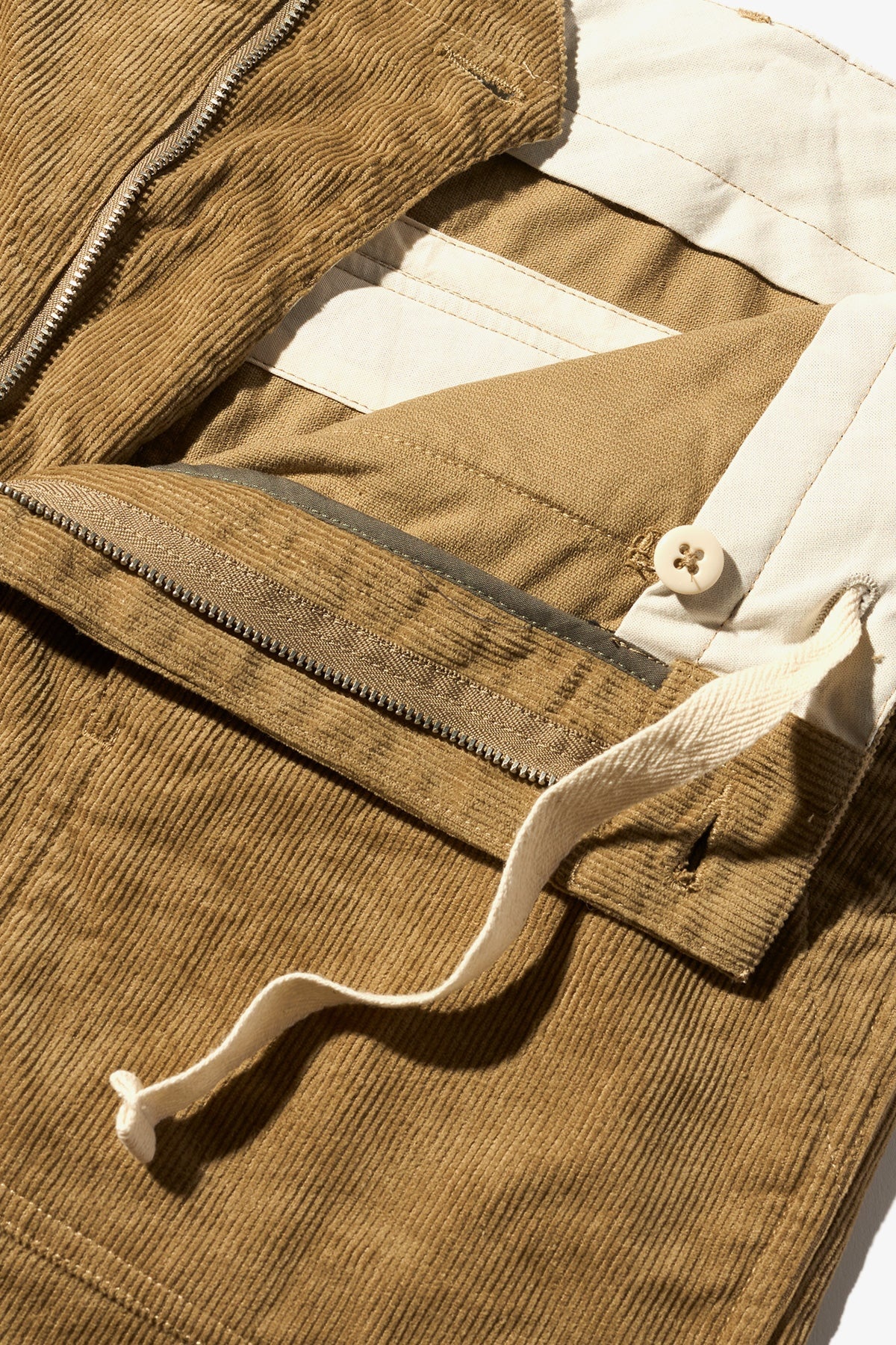 Fatigue Short - Khaki 14 Corduroy - 3
