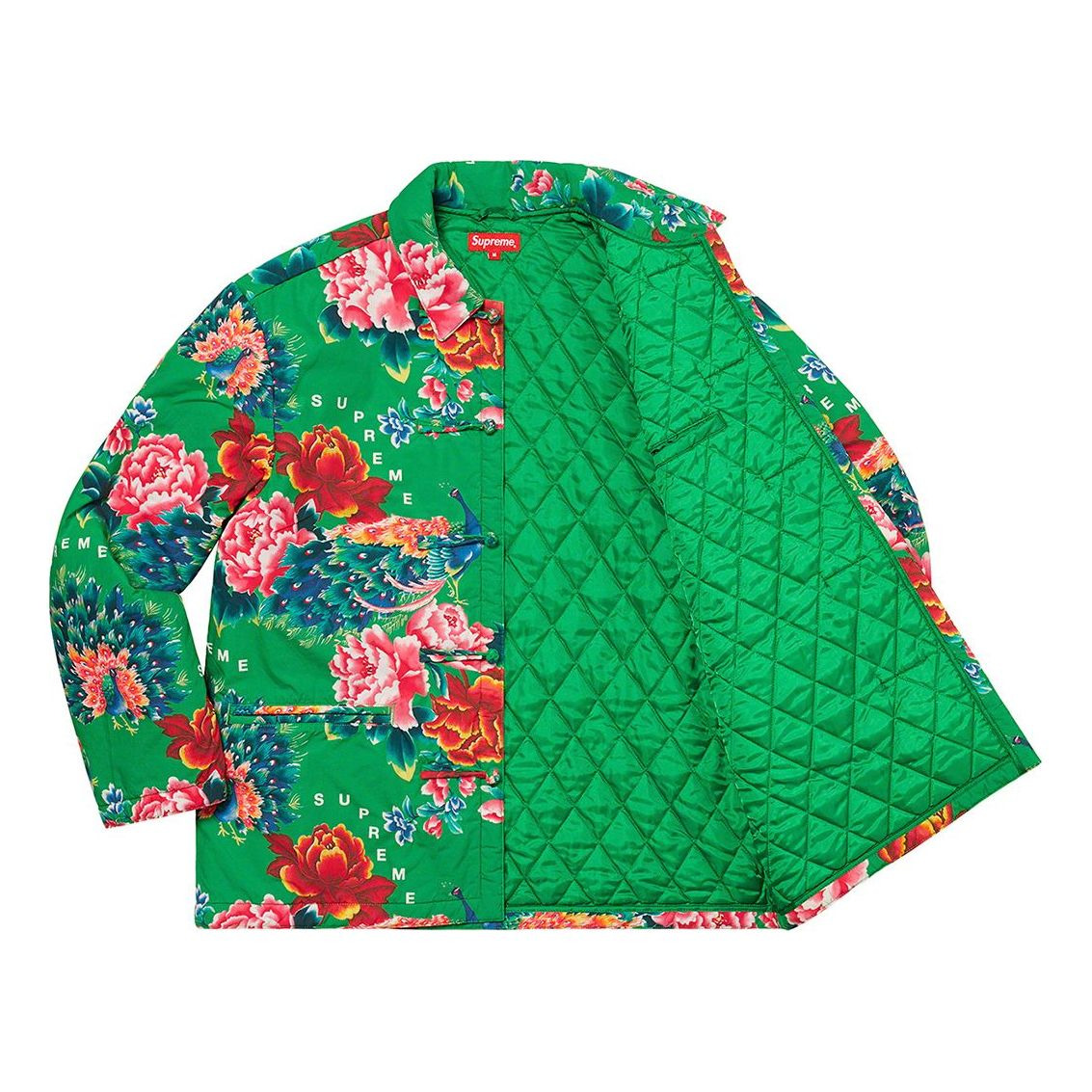 Supreme Peacock Jacket 'Green Red Blue' SUP-SS21-642 - 3