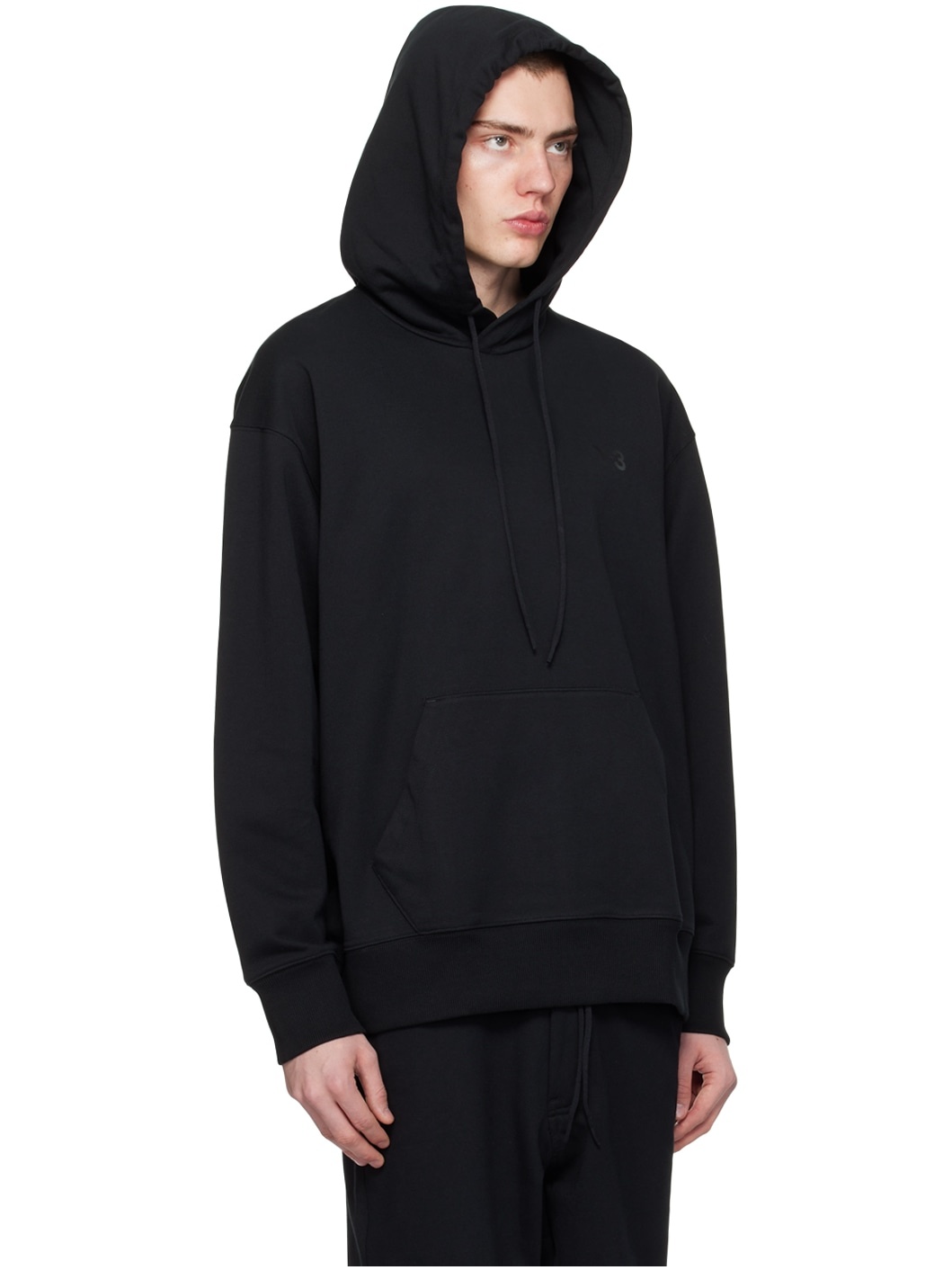 Black Loose Hoodie - 2