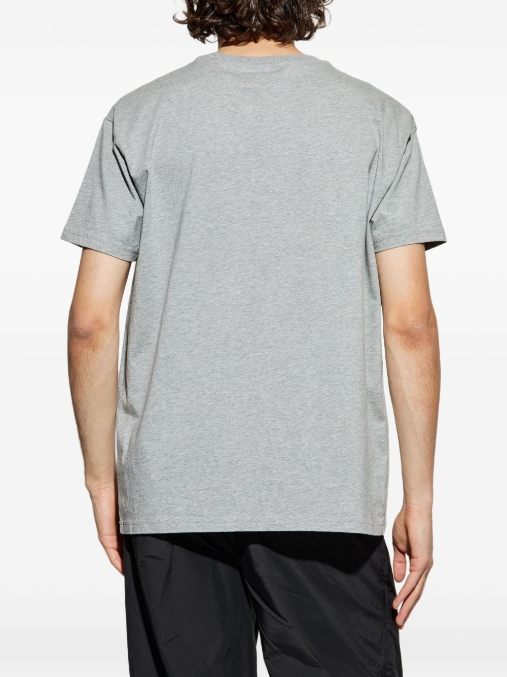 embroidered-logo t-shirt - 4