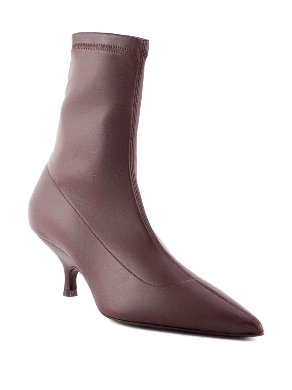 50mm pointed-toe boots - 2