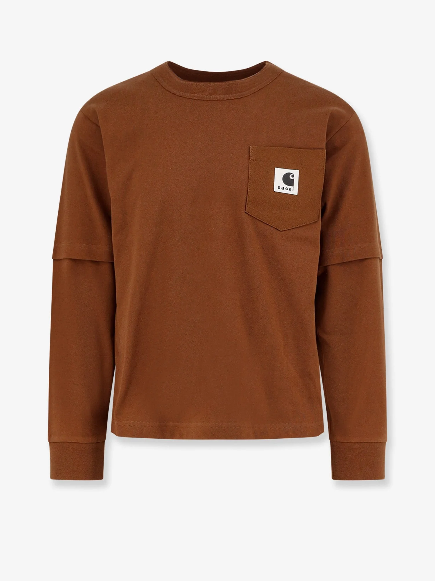 Sacai X Carhartt Wip Carhartt Wip Cotton Jersey L/S T-Shirt - 1
