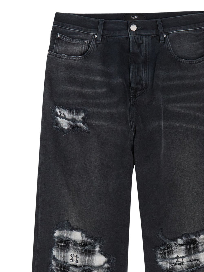 AMIRI Funnel Repair distressed relaxed jeans outlook