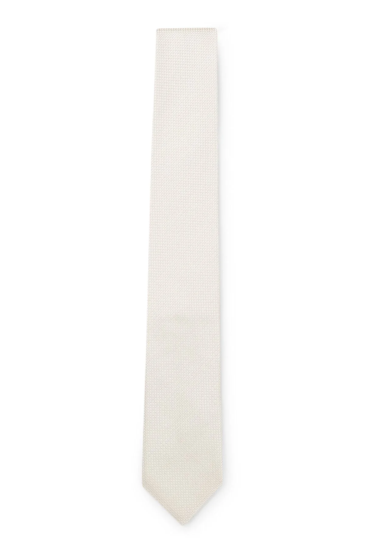 JACQUARD-WOVEN TIE IN SILK - 1