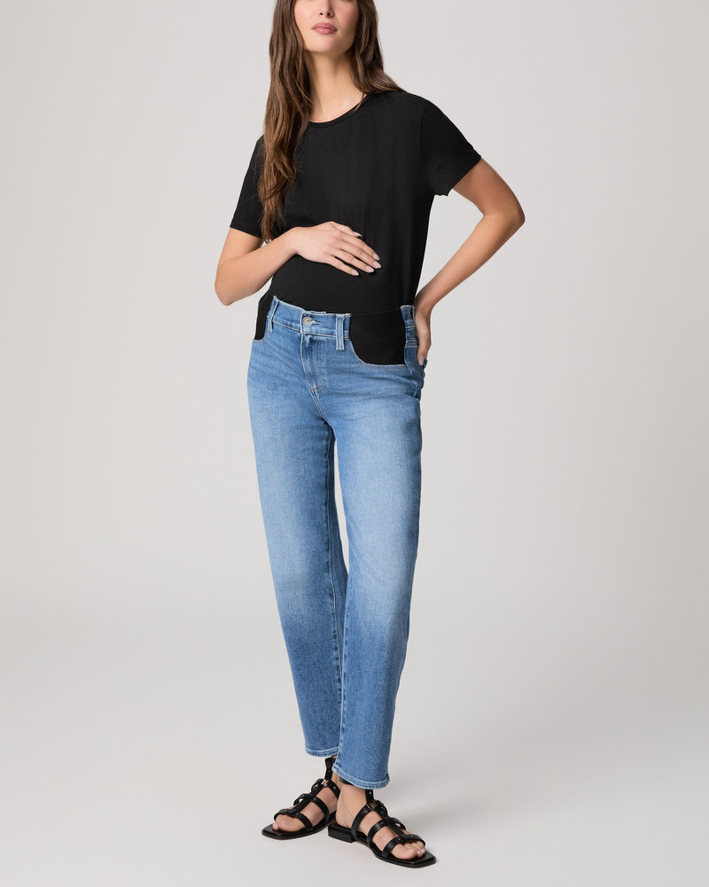 PAIGE Mason Ankle Maternity Jean outlook