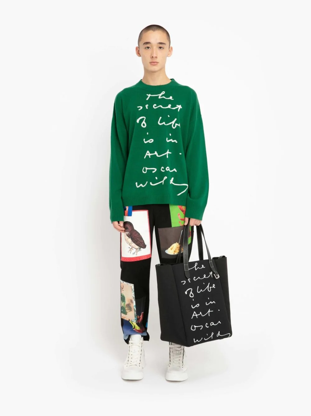 OSCAR WILDE CAPSULE: QUOTE CREWNECK JUMPER - 3