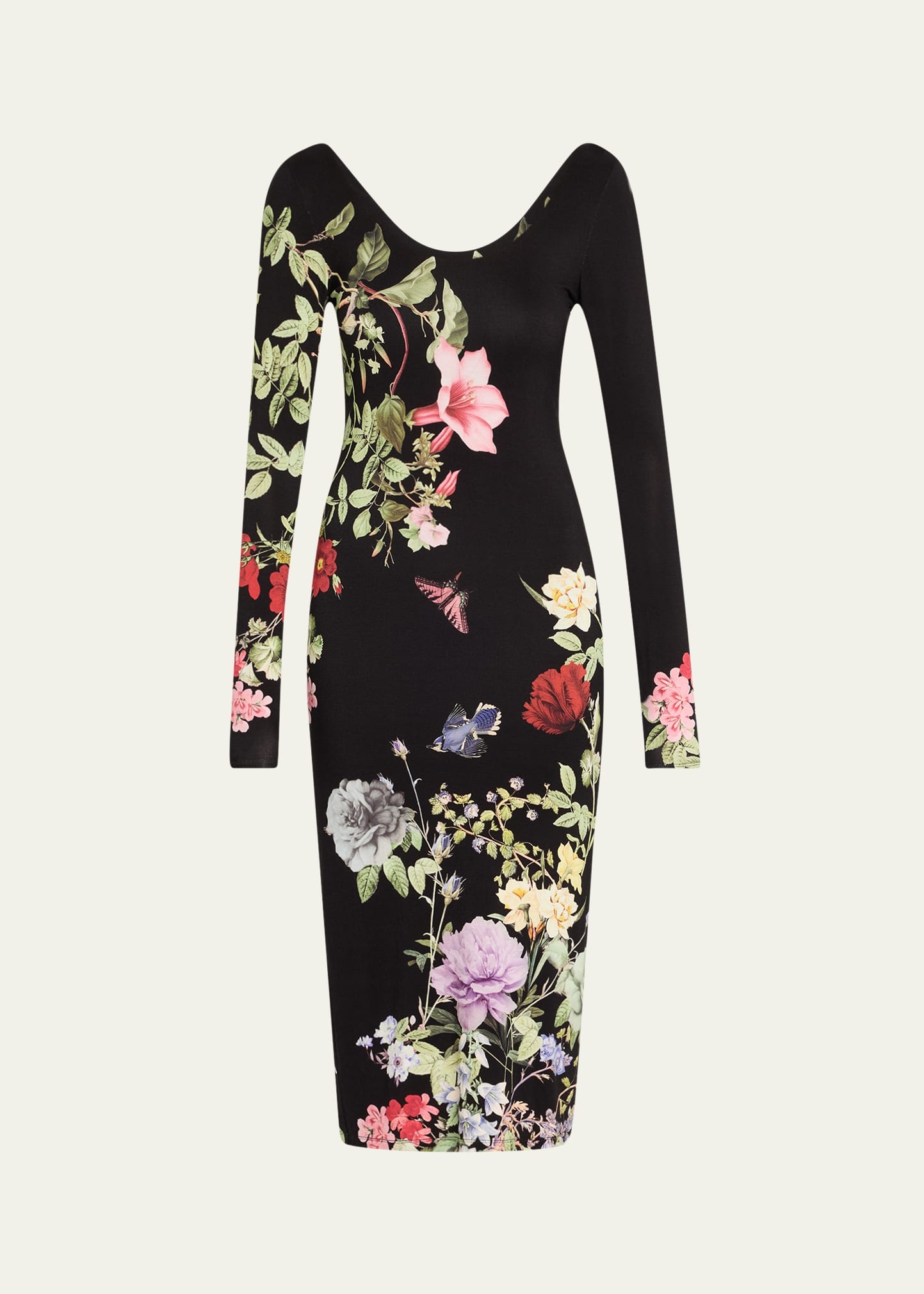 Delora Scoop-Neck Ankle Dress - 1