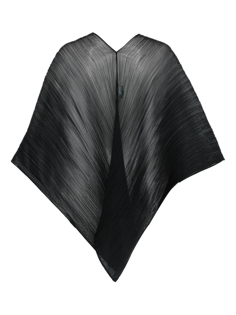 Pleats Please Issey Miyake pleated scarf outlook