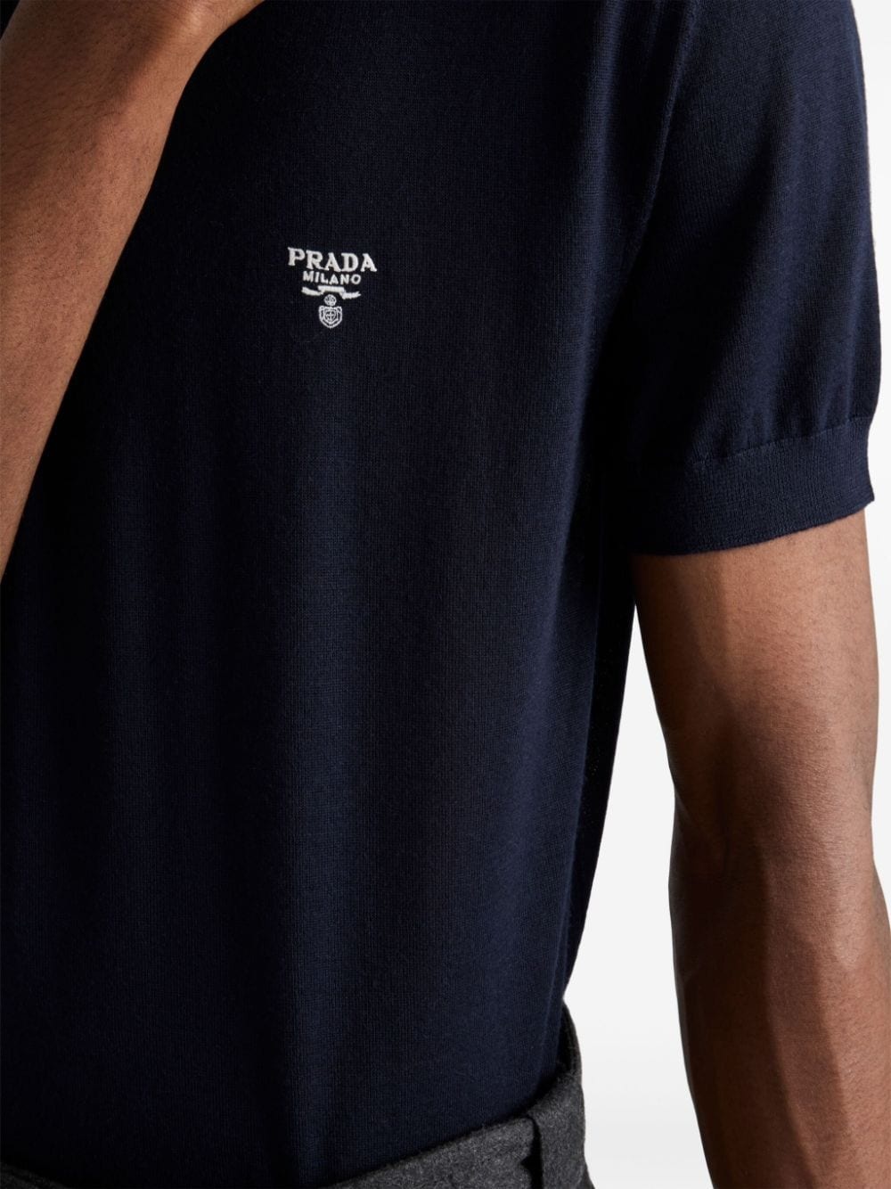 Cashmere polo shirt - 4