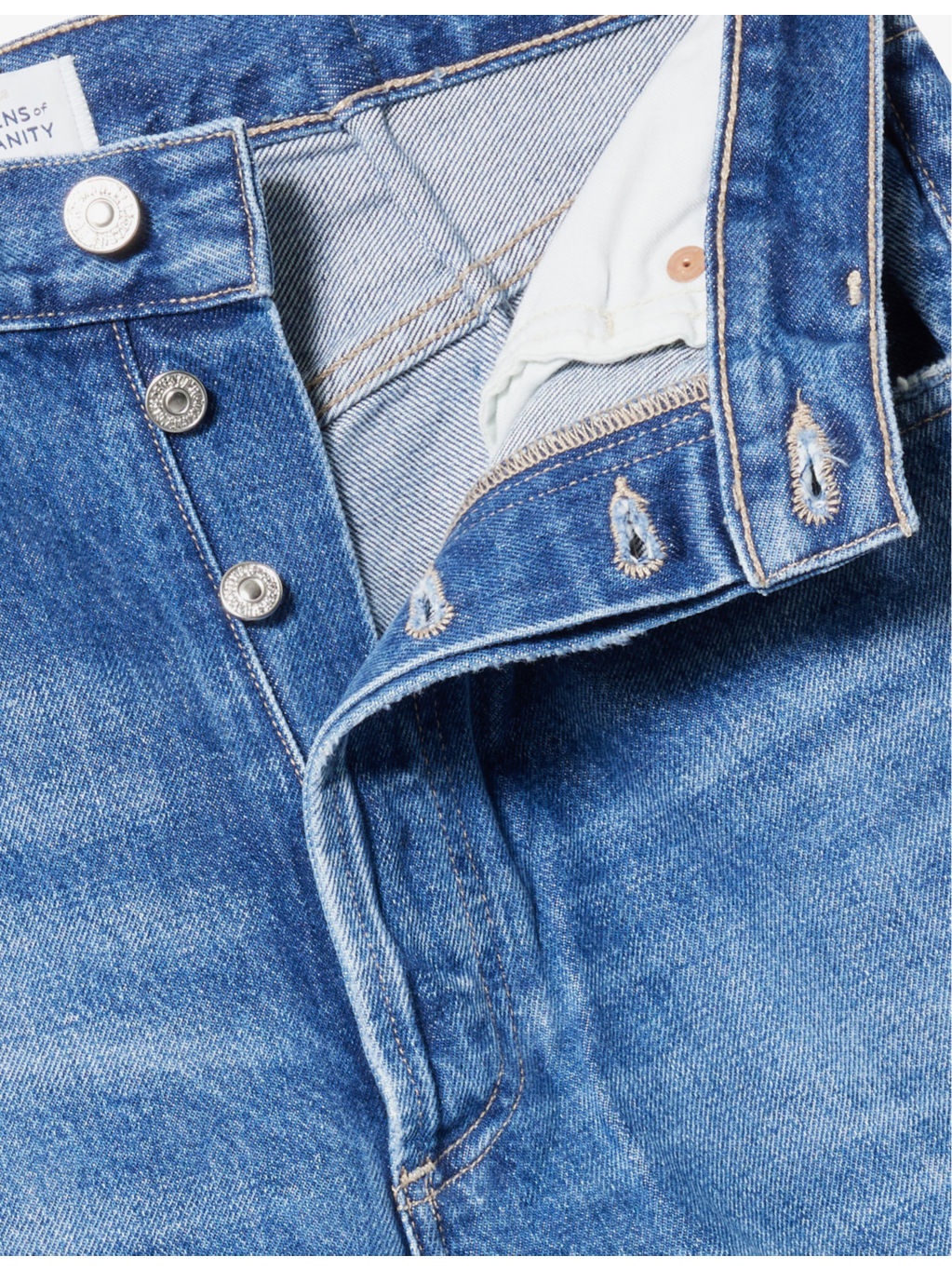 Horseshoe exaggerated barrel-leg organic-cotton jeans - 7