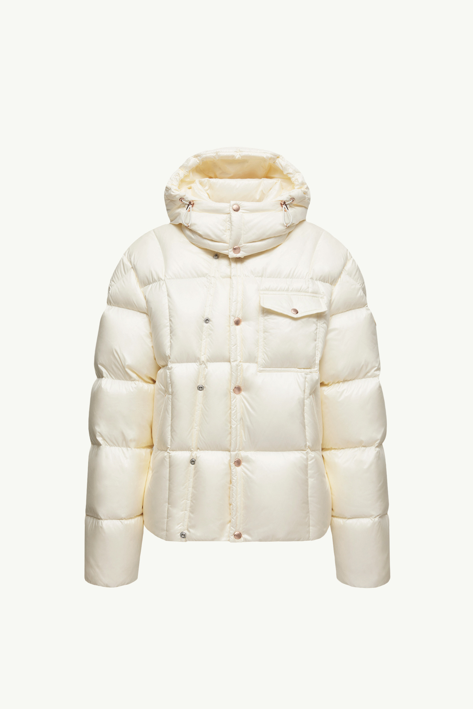 Serfanto Hooded Short Down Jacket - 1