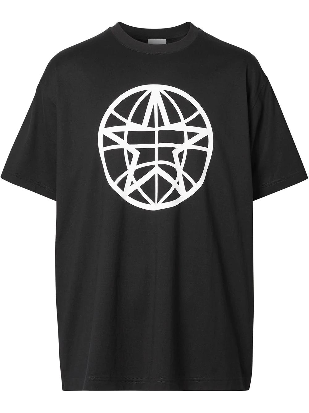 oversized Globe Graphic T-shirt - 1