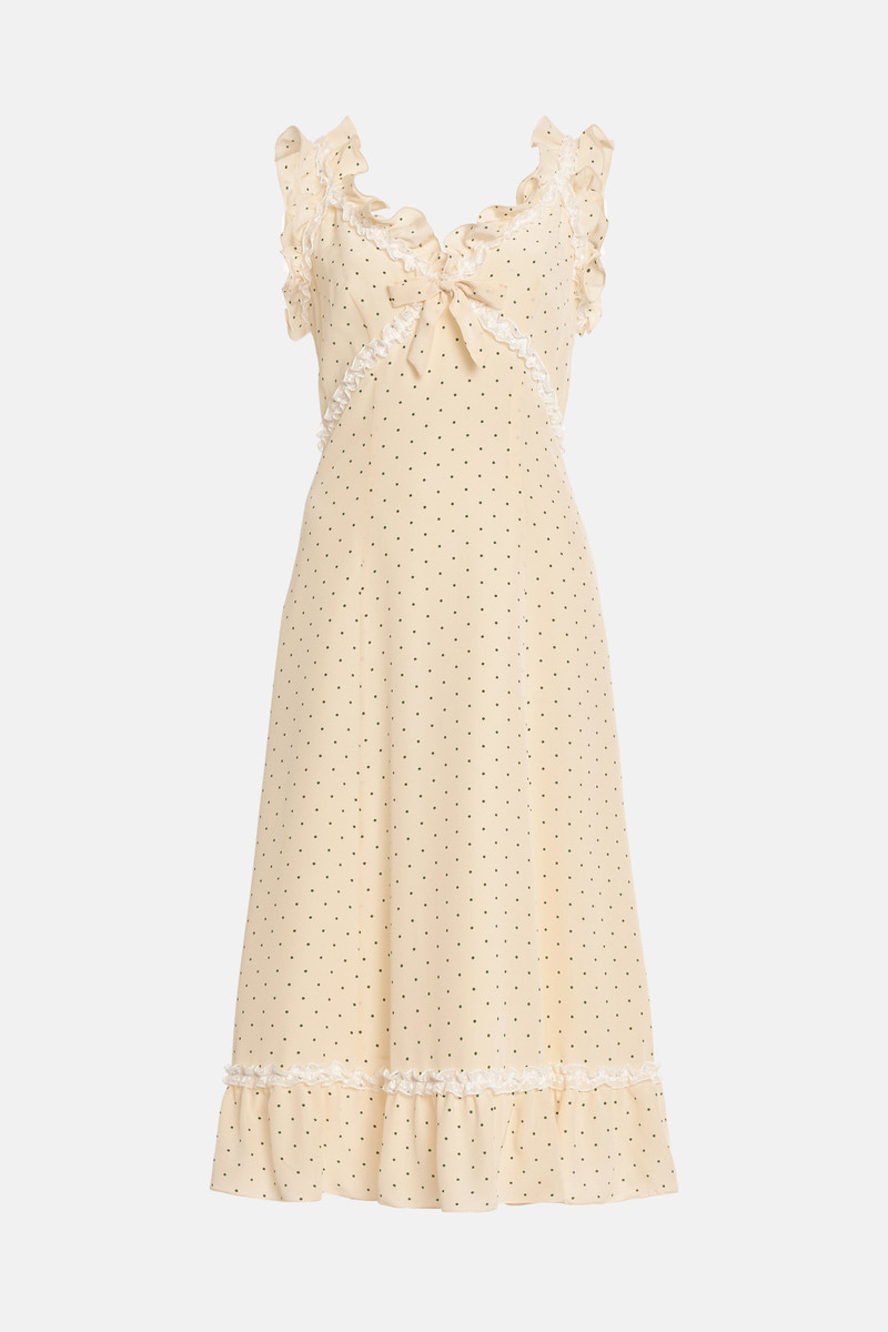 POLKA DOT SLIP DRESS 1