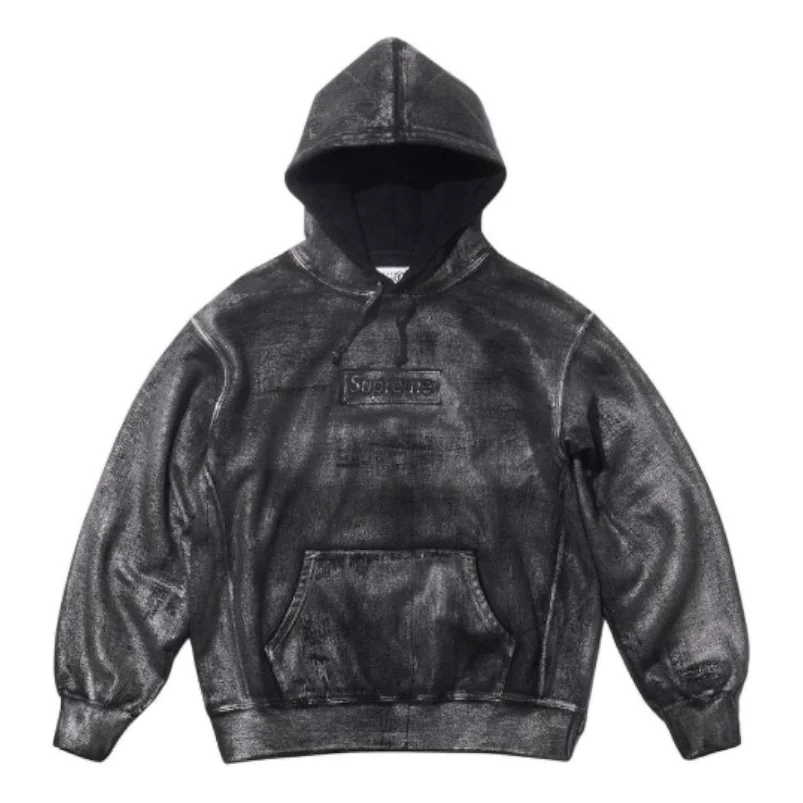 Supreme x MM6 Maison Margiela Foil Box Logo 'Black' SUP-SS24-109 - 1