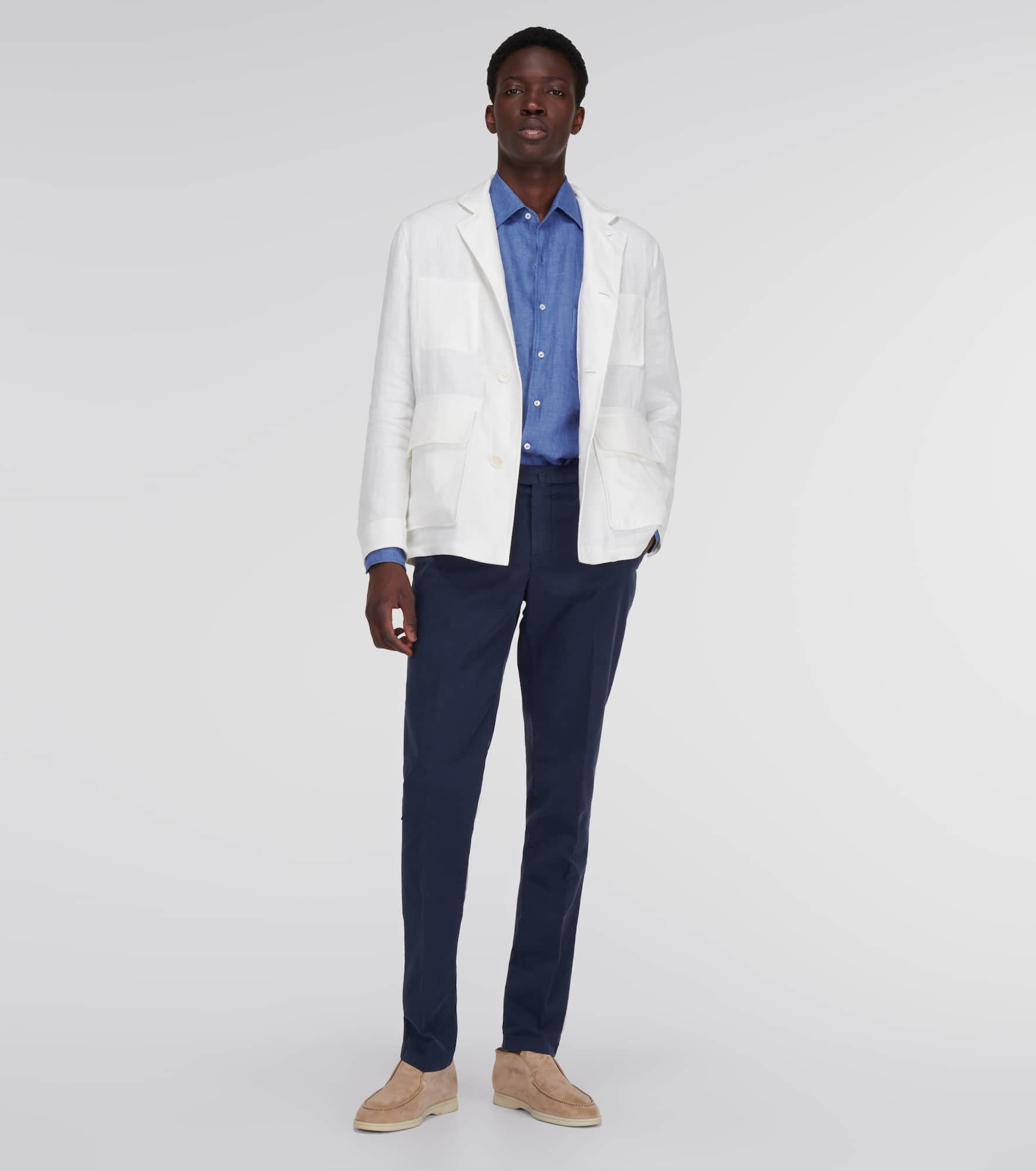 Pantaflat slim-leg pants - 2