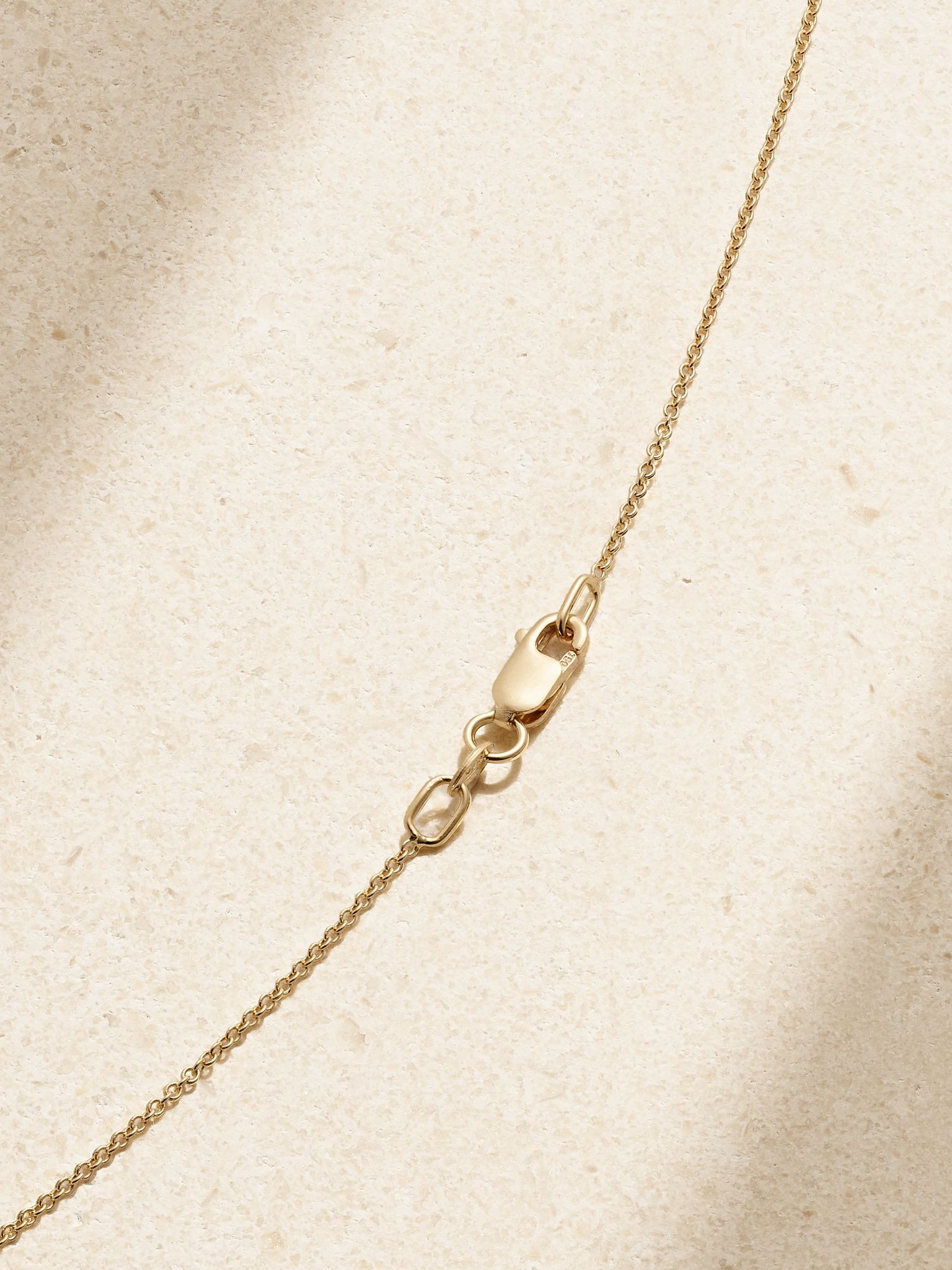 Miracle Love 18-karat gold, diamond and emerald necklace Gold - 3