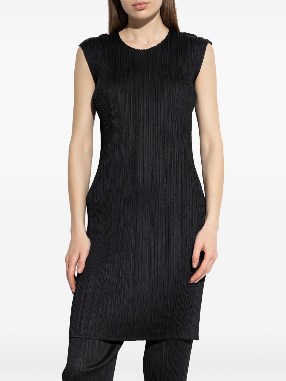pleated mini dress - 3