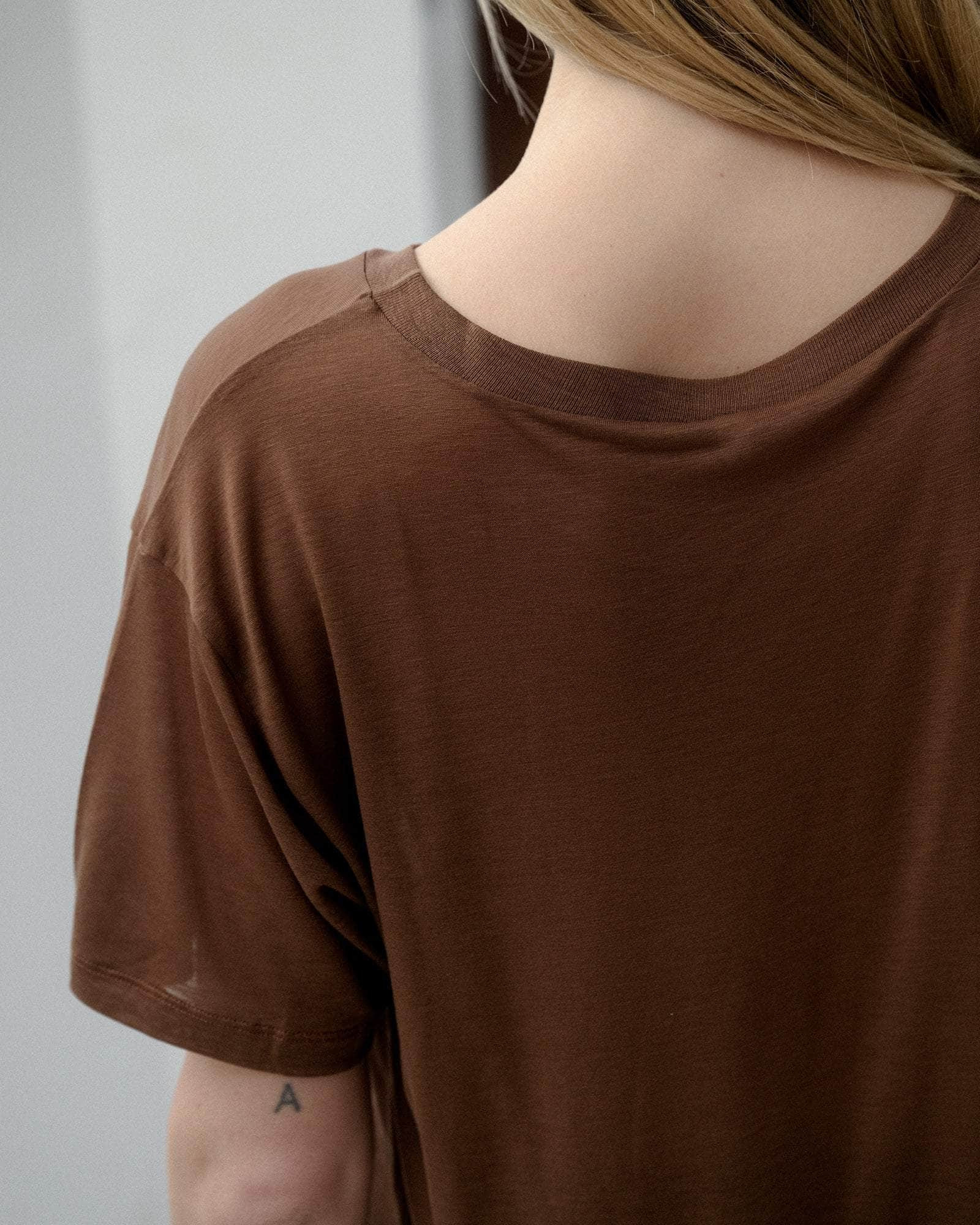 Loose Tee Shirt - Bamboo Lyocell - 3