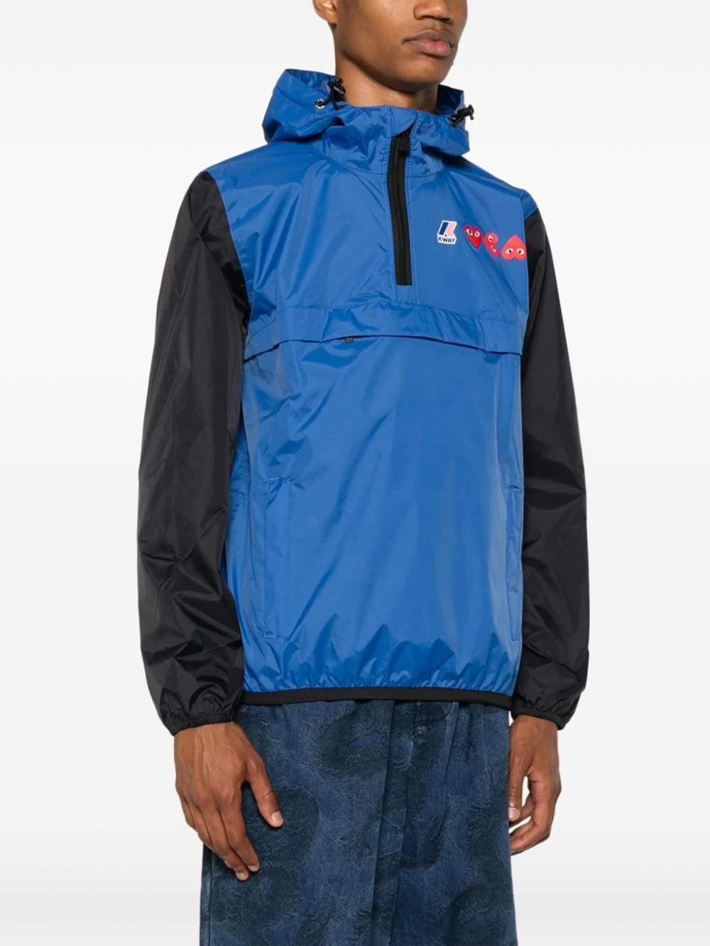 x K-Way colour-block hooded jacket - 4