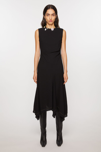 Acne Studios Print sleeveless dress - Black outlook