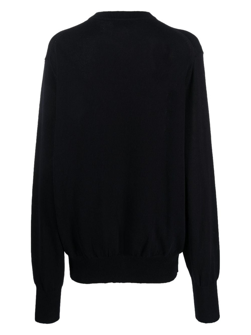 Studio Nicholson fine-knit cotton jumper outlook