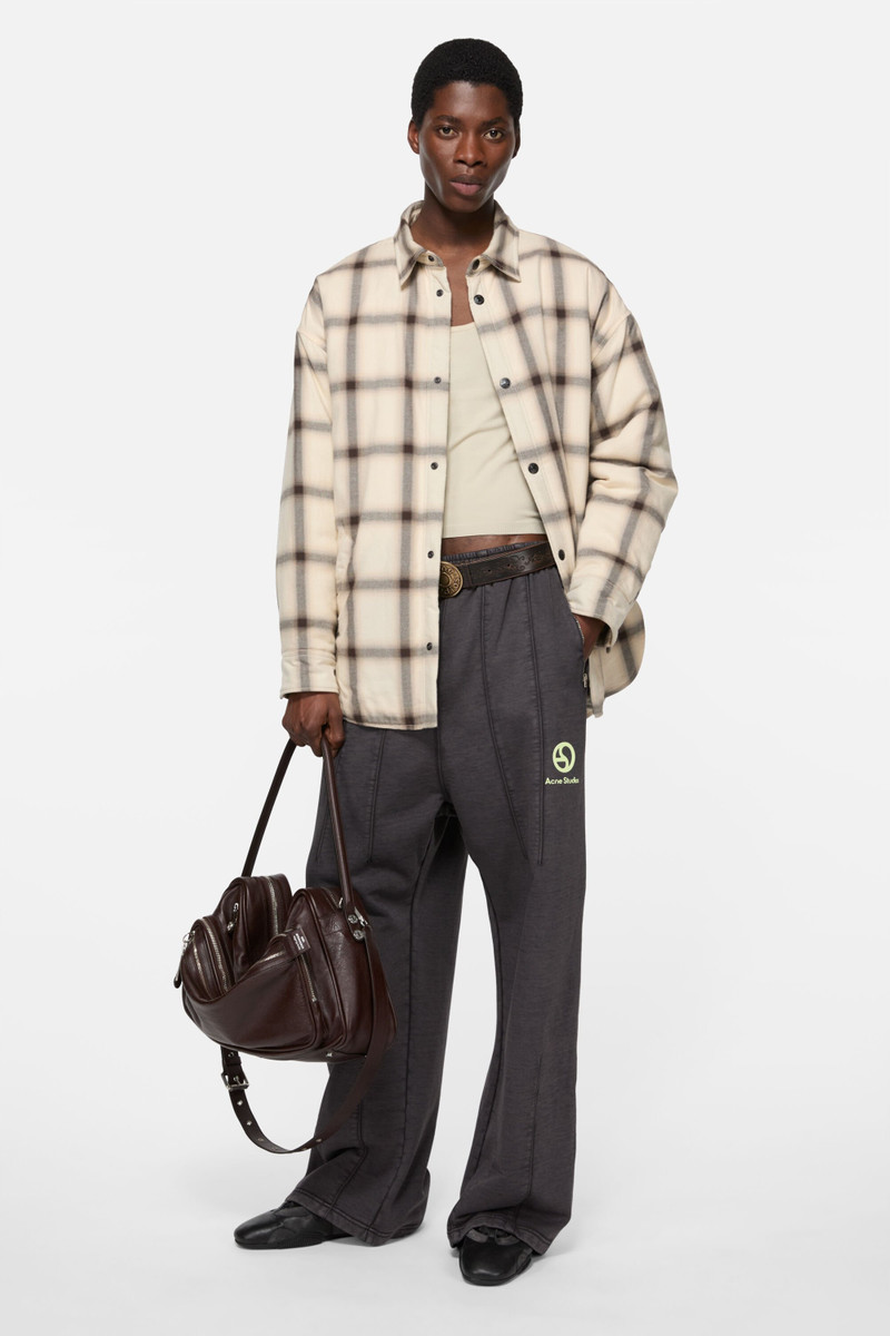 Acne Studios Logo sweatpants - Faded black outlook