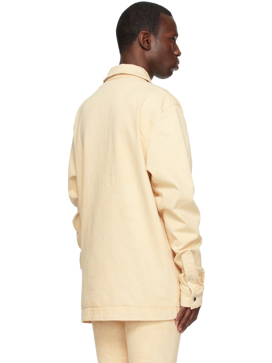 Beige Samson Denim Shirt - 3