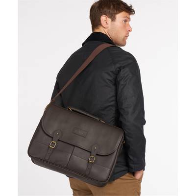 Barbour LEATHER BRIEFCASE outlook