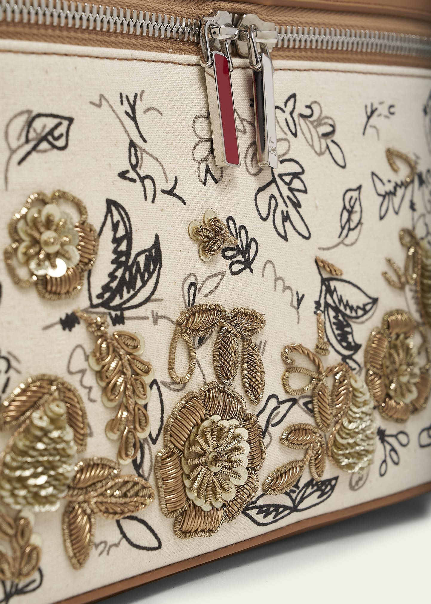 Kypipouch Floral Toile Crossbody Bag - 4