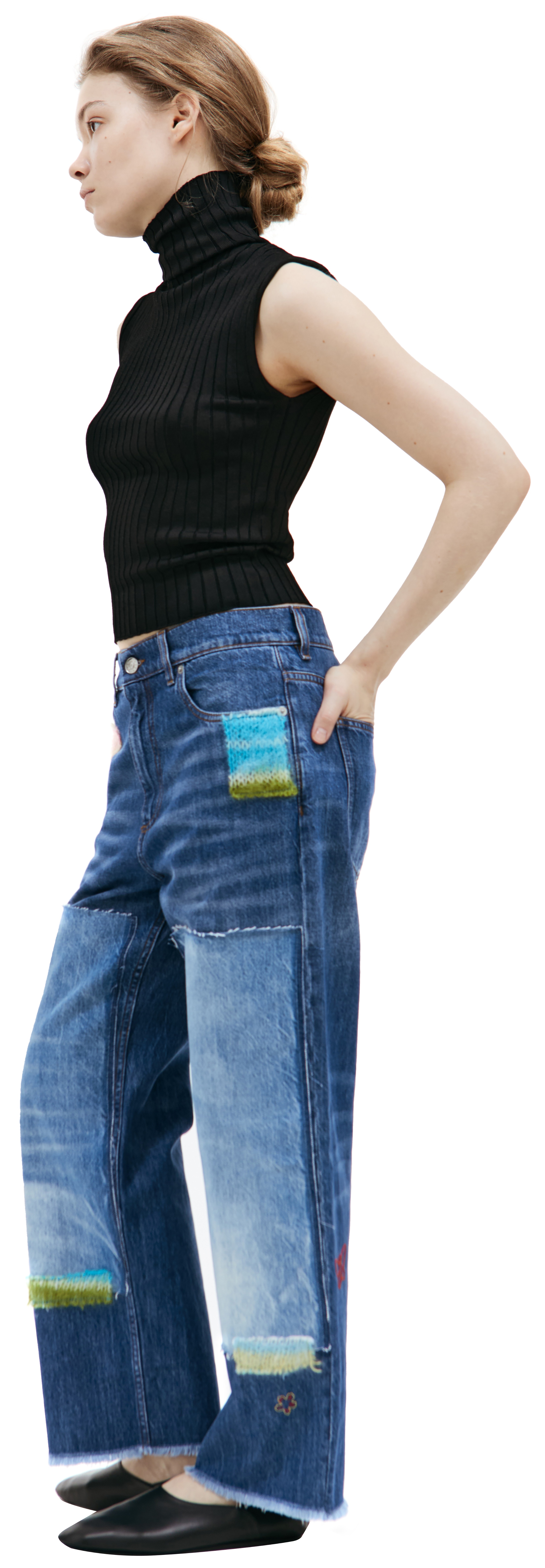 PATCHWORK JEANS - 2