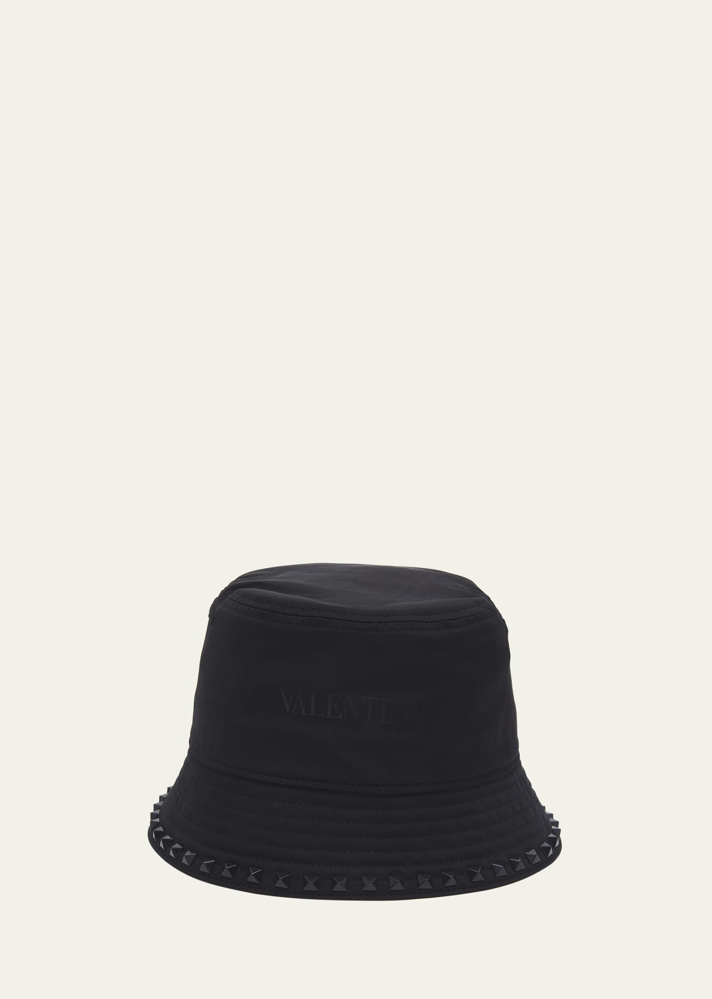 Men's Tonal Rockstud Logo Bucket Hat - 1