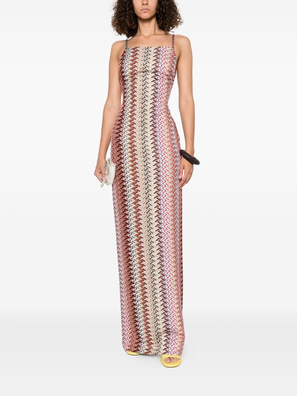 open-back maxi dress - 2