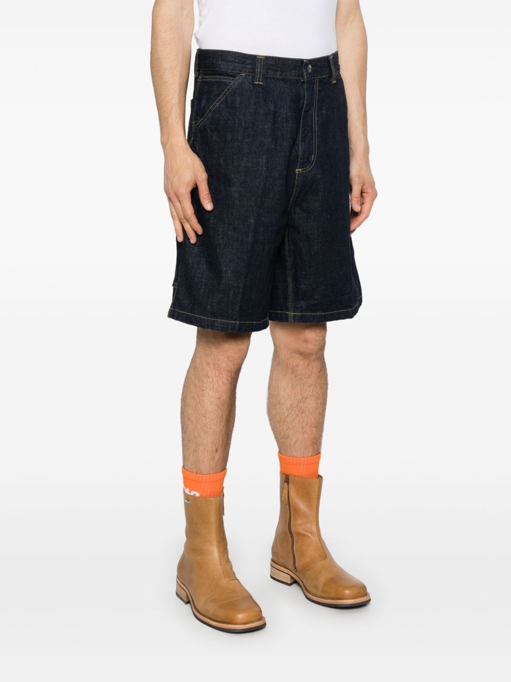 OG Single Knee denim shorts - 3