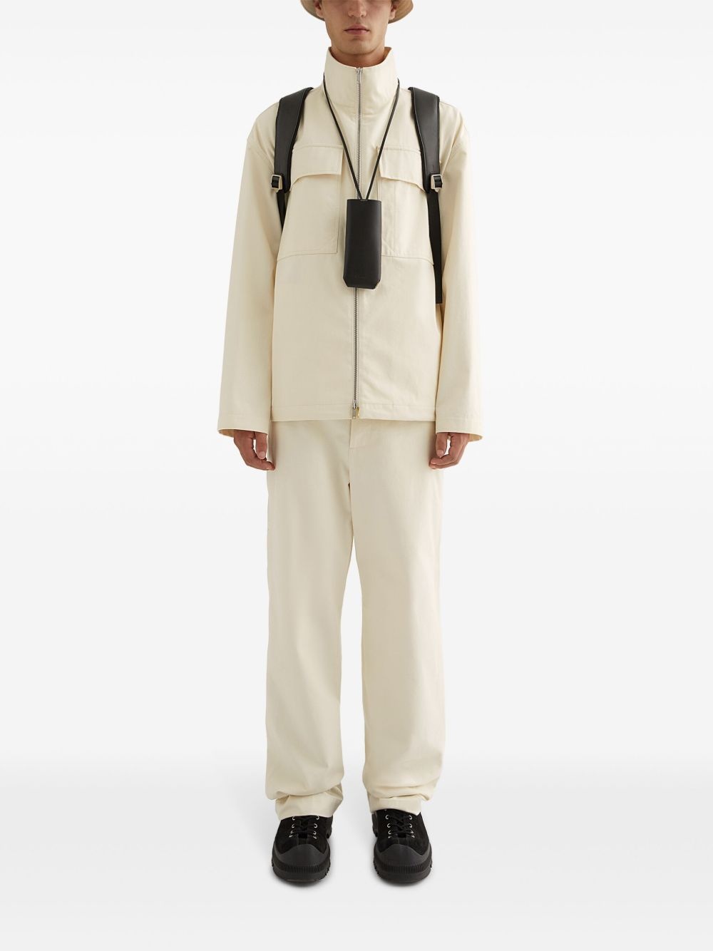 straight-leg trousers - 2