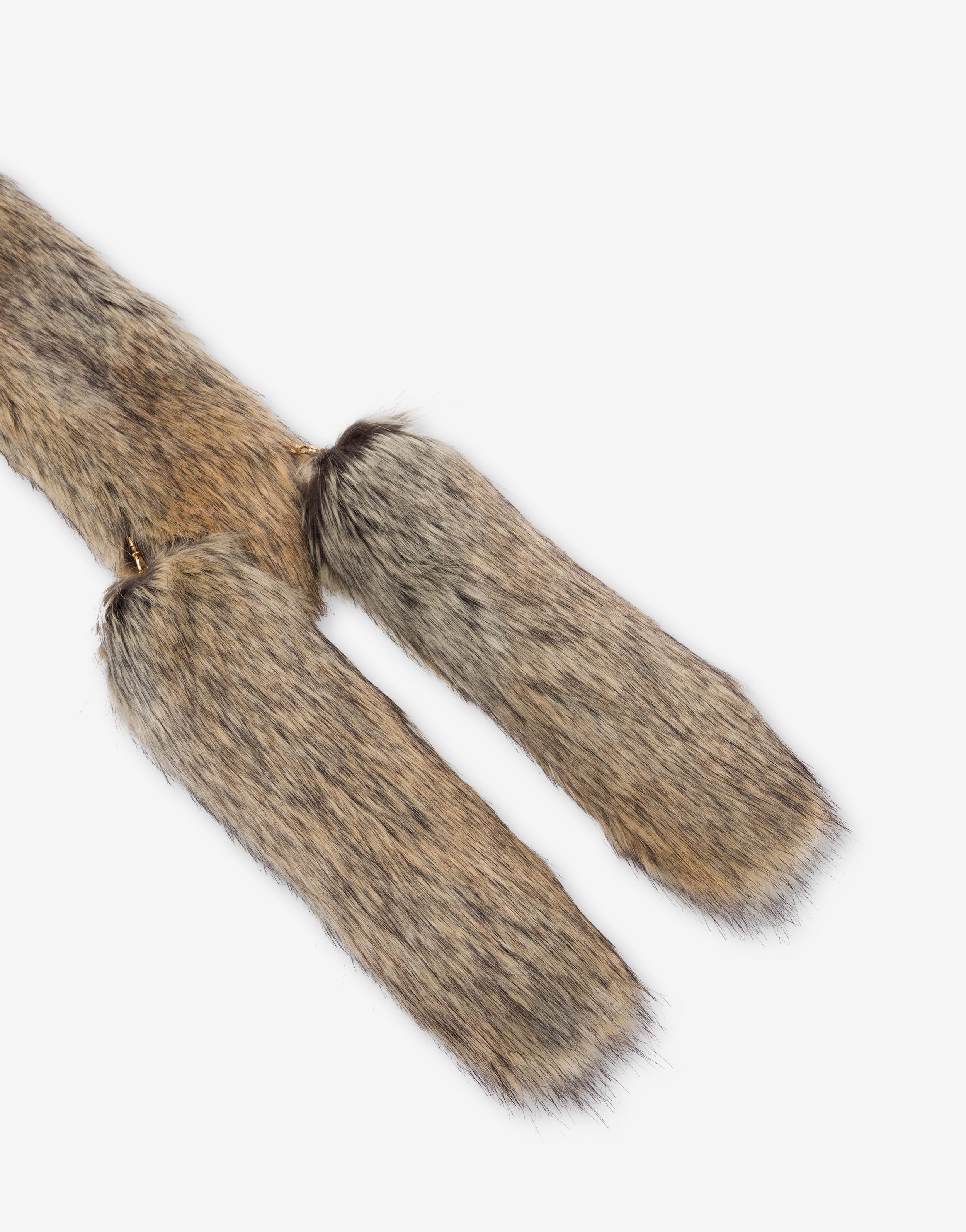 FURRY EFFECT SCARF - 3