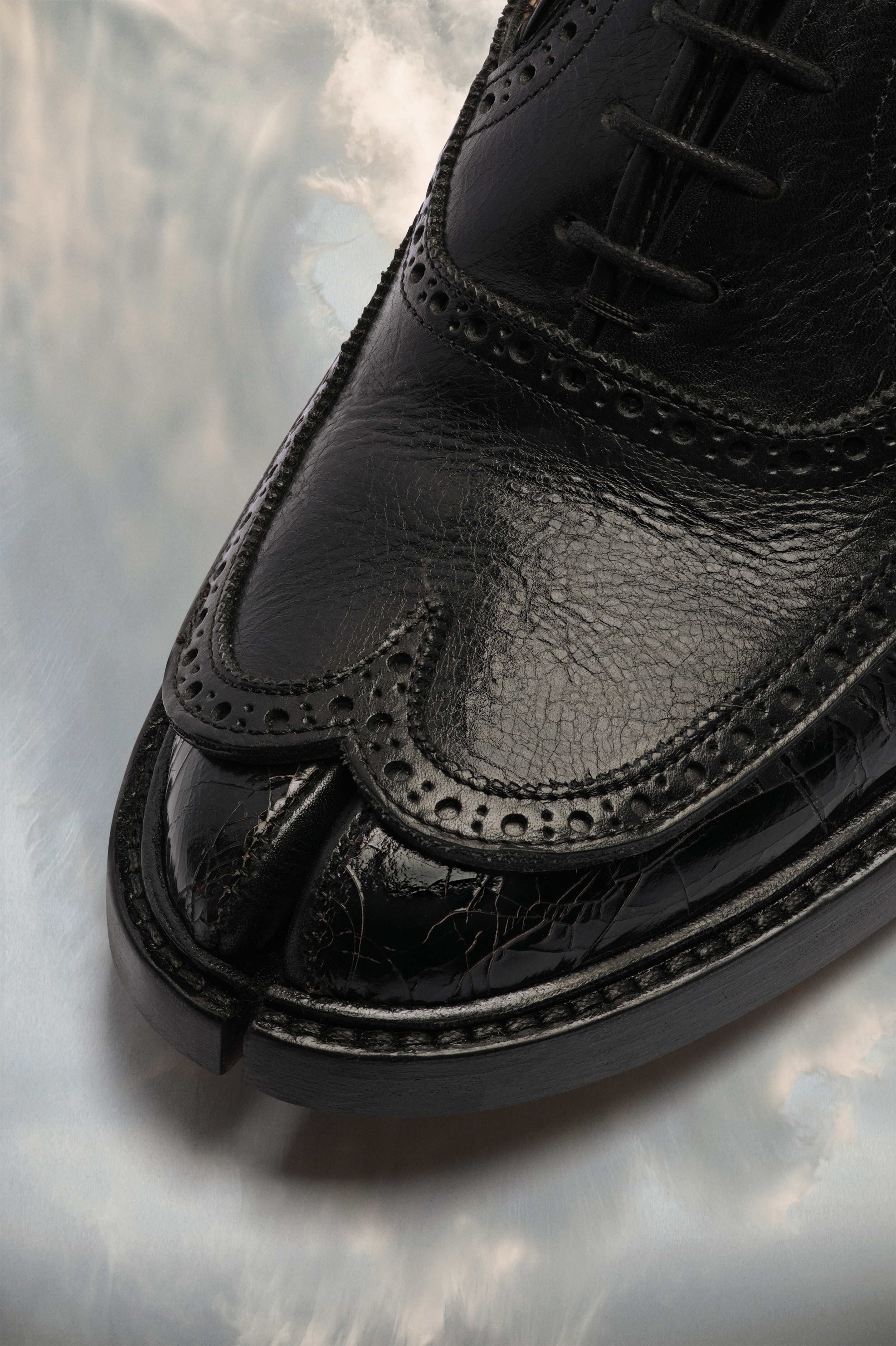 Tabi Monster buckle lace-up - 5
