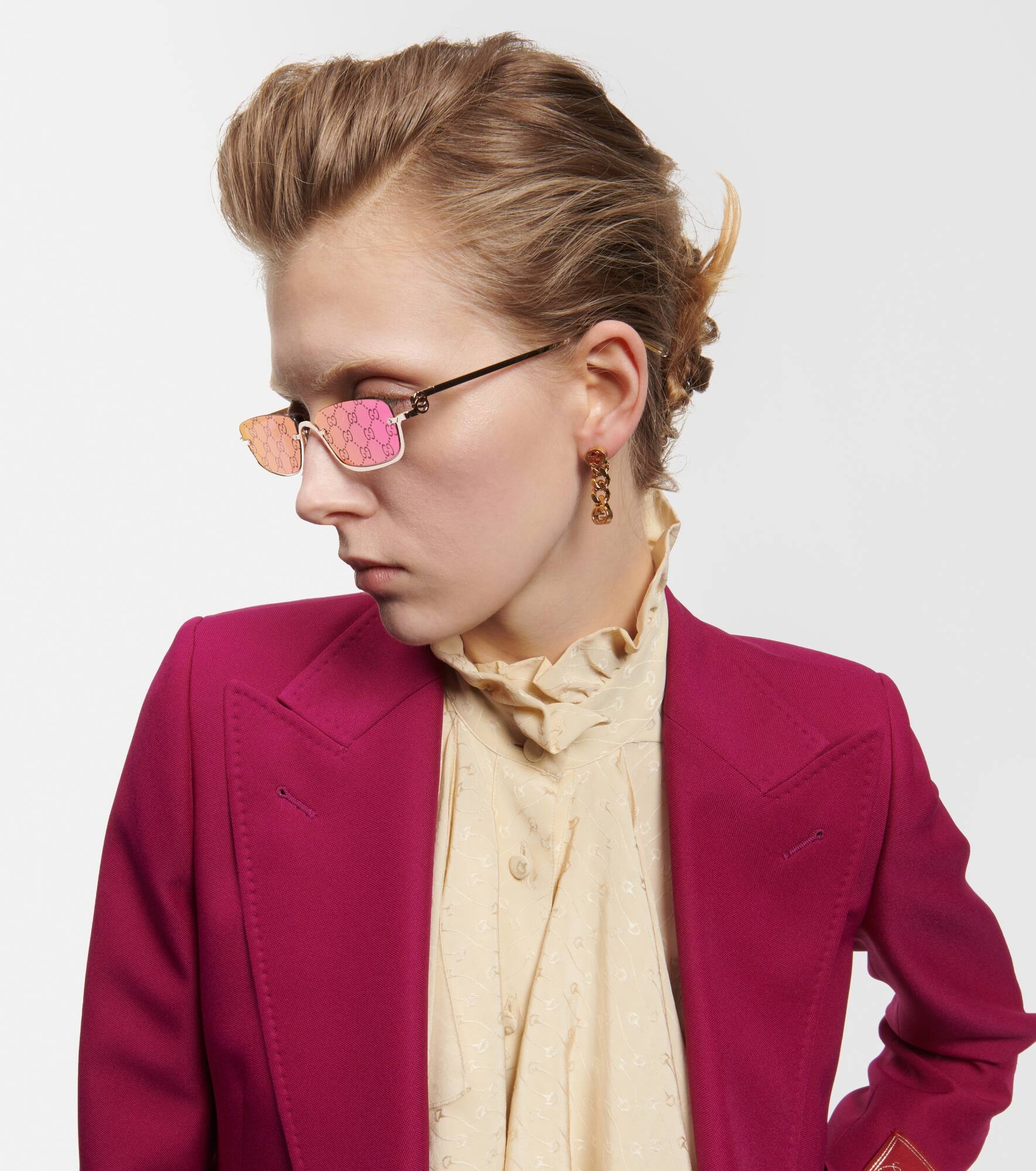 GG rectangular sunglasses - 3