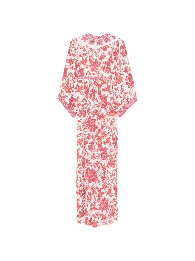 Etro floral V-neck dress outlook