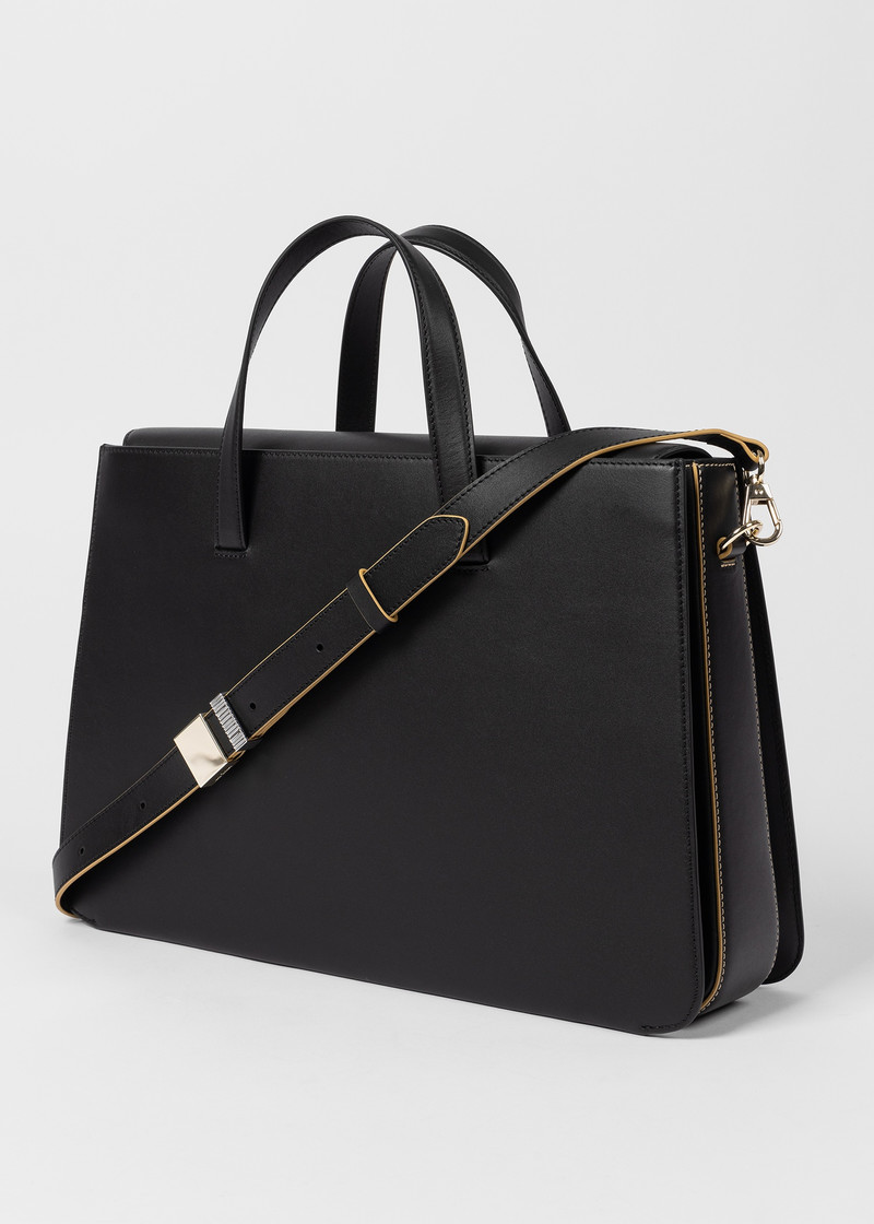 Women's 'Shadow Stripe' Leather Folio 5