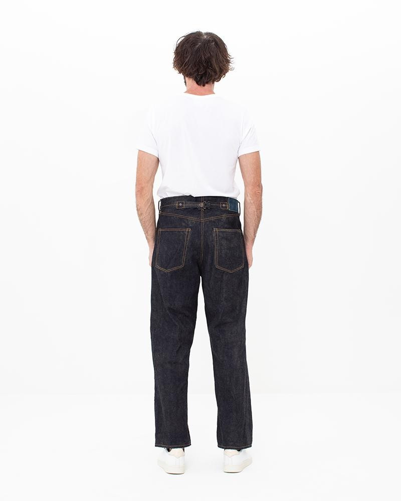 visvim SOCIAL SCULPTURE 01 WIDE RAW MUD OD | REVERSIBLE