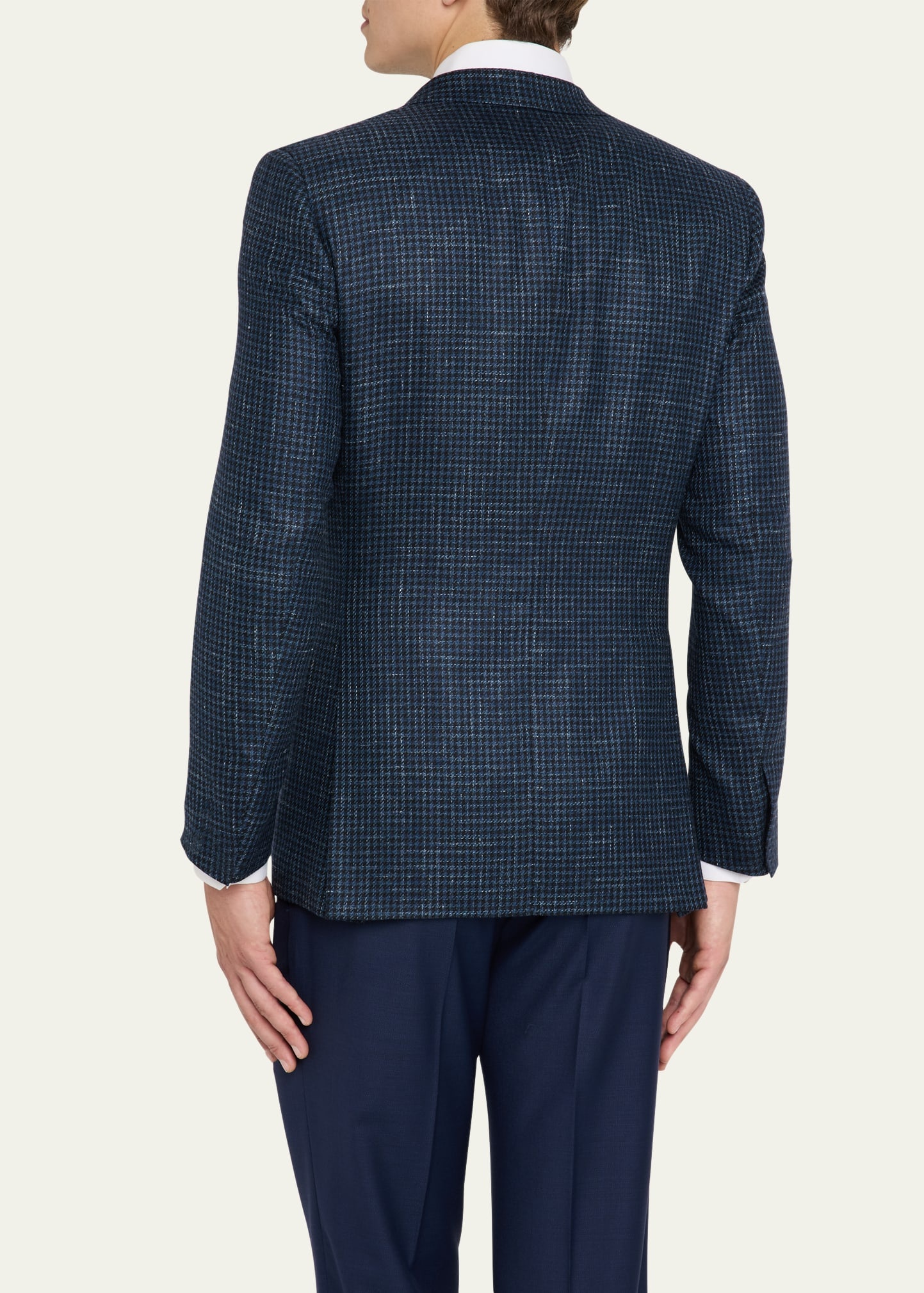 Men's Houndstooth Check Sport Coat - 3