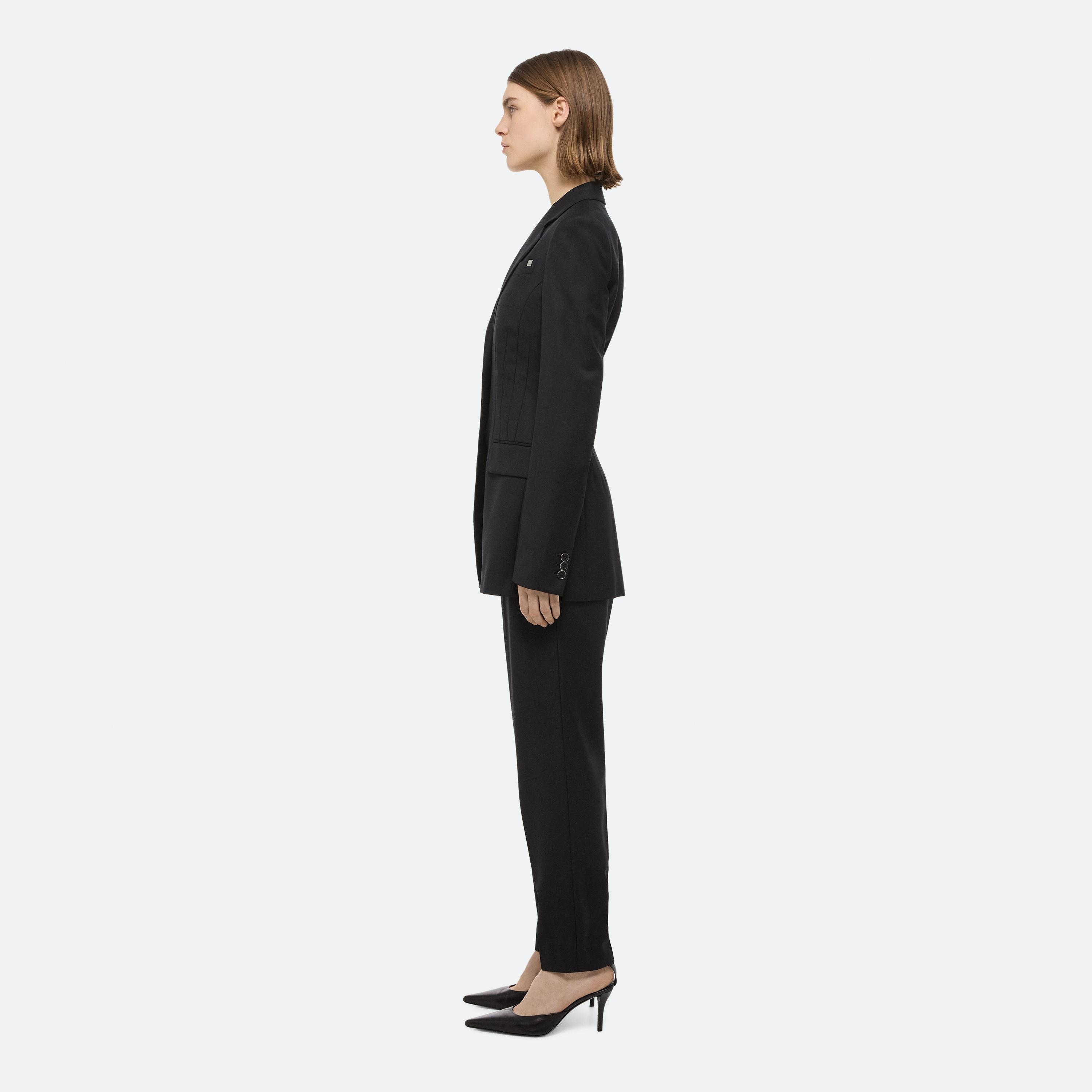 WAISTED CLASSIC BLAZER - 4
