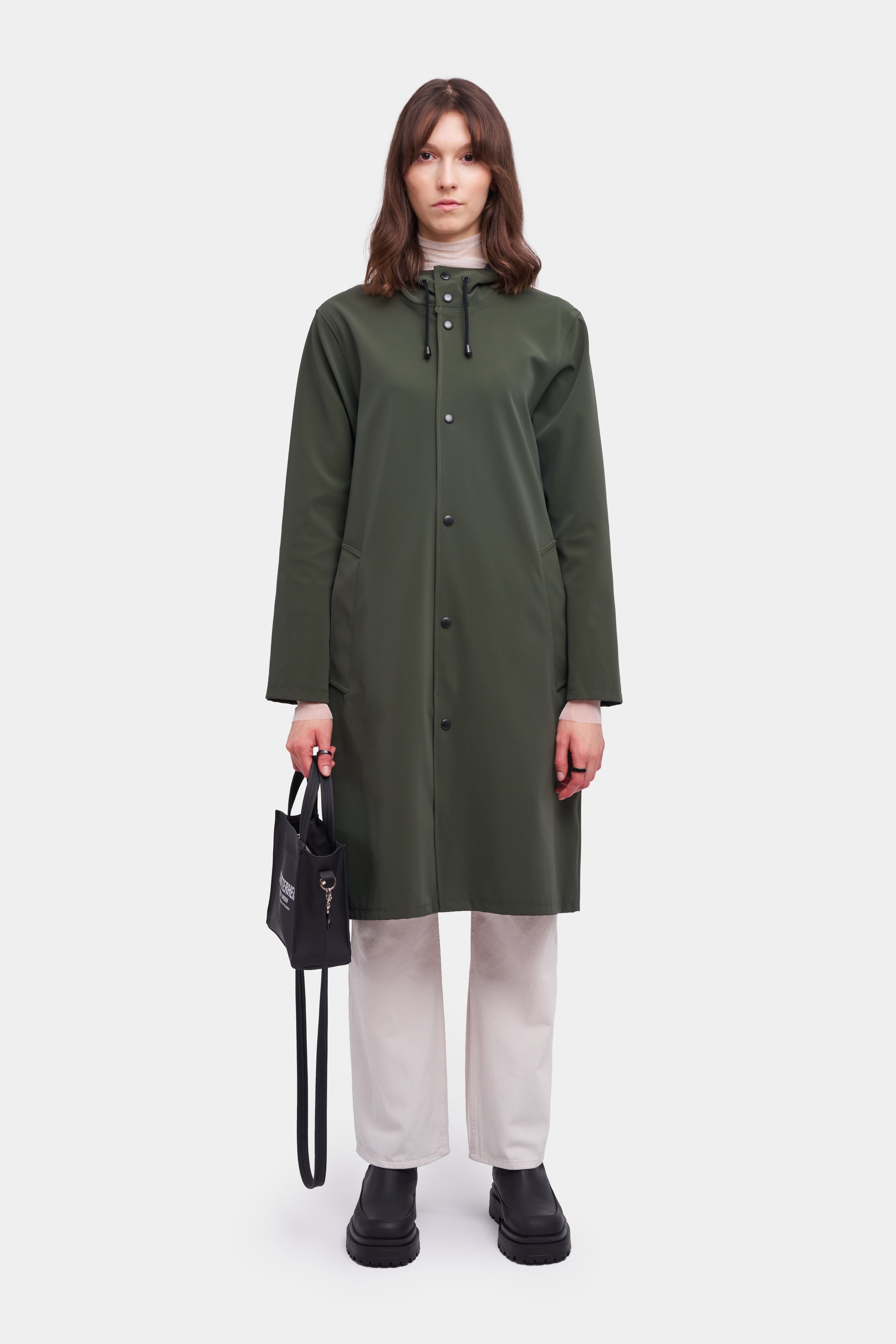 Stockholm Long Suede Women Dark Green - 2