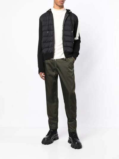 Moncler padded hooded jacket outlook