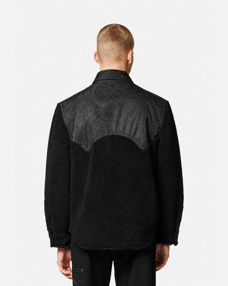Barocco Silhouette Fleece Jacket 4